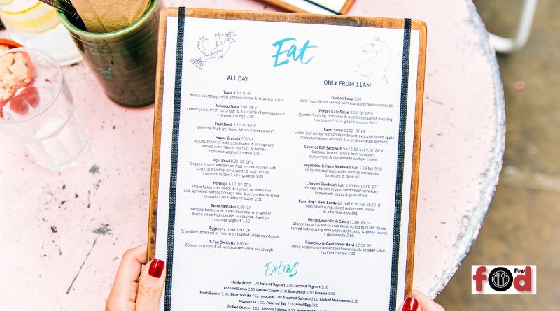 Baba Beef Menu
