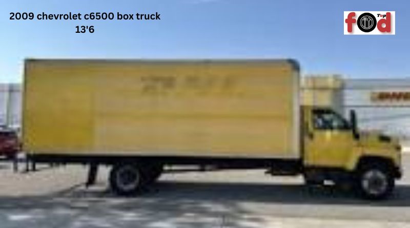 2009 chevrolet c6500 box truck 13'6